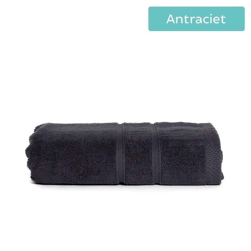 The One Towelling Handdoek Ultra Deluxe Kleur: Antraciet