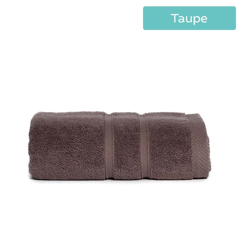 The One Towelling Handdoek Ultra Deluxe Kleur: Taupe