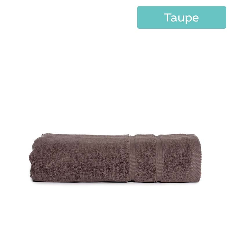 The One Towelling Badlaken Ultra Deluxe - 70 x 140 cm Kleur: Taupe