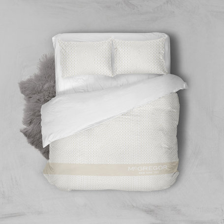 Dekbedovertrek McGregor - Katoen - Roosevelt - Off White  