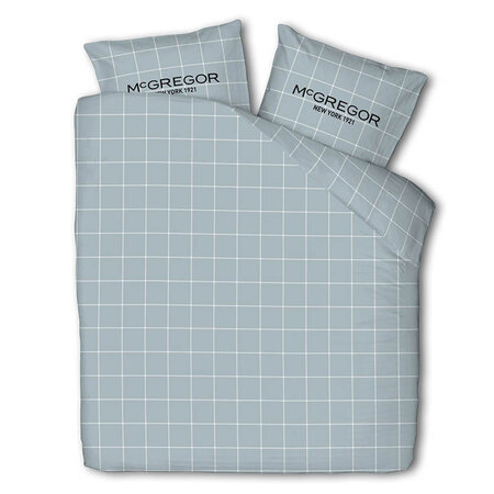Dekbedovertrek McGregor - Katoen-Flanel - Coastal Blues