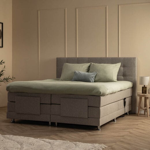 Dekbed Discounter Elektrische Boxspringset Hotel aanbieding