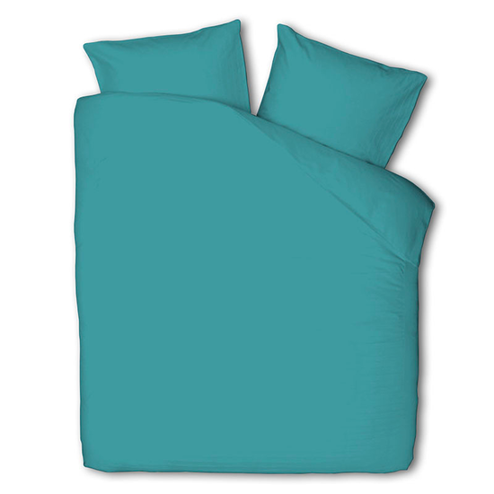 Percale Uni - Aqua Dekbedovertrek - 240 x 200/220