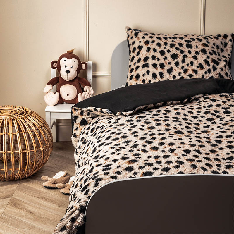 Teddy Kids Cheetah Dekbedovertrek Dekbed-Discounter.nl