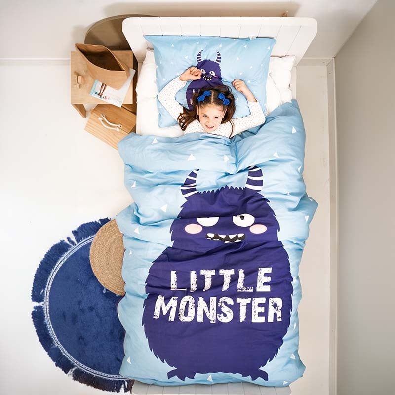 Dekbedovertrek Little Monster Dekbed-Discounter.nl