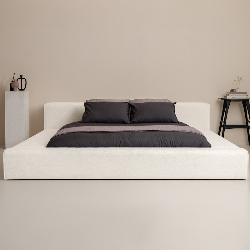 2-Persoons Designbed Business - Beige 180x200 cm - Pocketvering - Inclusief Topper - Dekbed-Discounter.nl