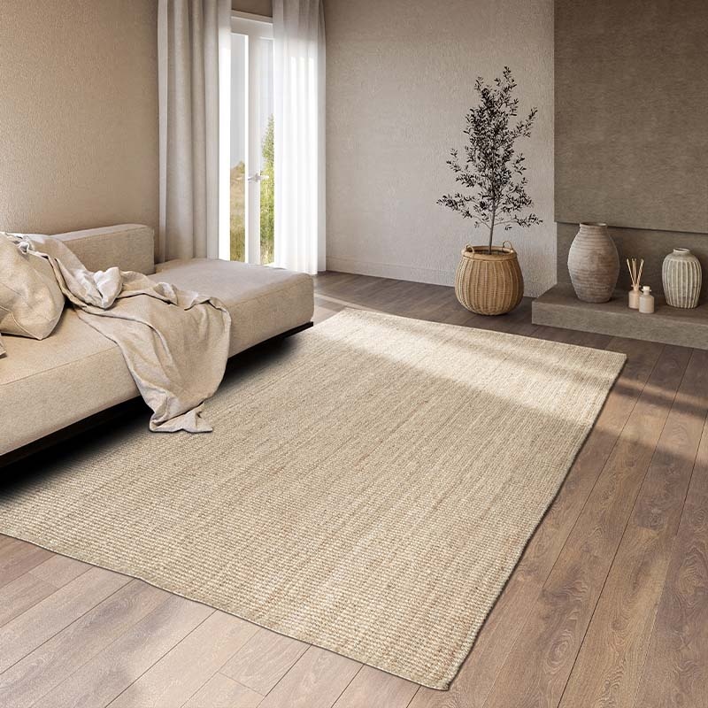 Handgeweven Jute Vloerkleed Rosalie - Dekbed-Discounter.nl