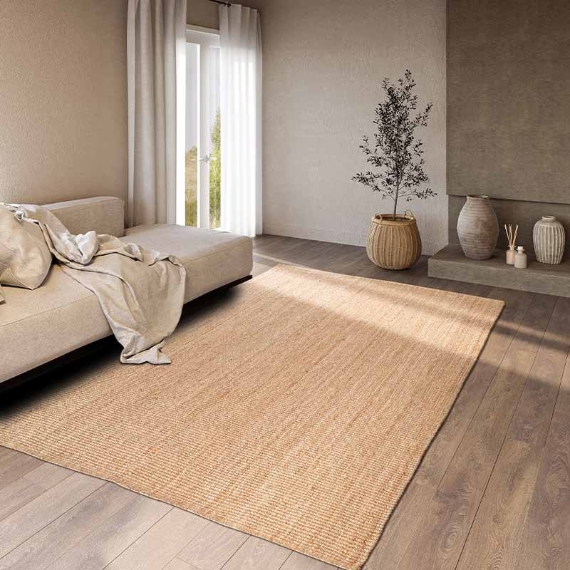 Handgeweven Jute Vloerkleed Rosalie - Dekbed-Discounter.nl