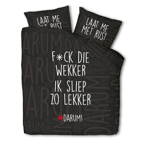 Dekbedovertrek #DARUM! F*ck die wekker! 