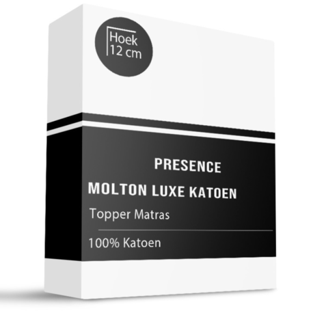Molton Luxe Katoen Waterdicht - Topper
