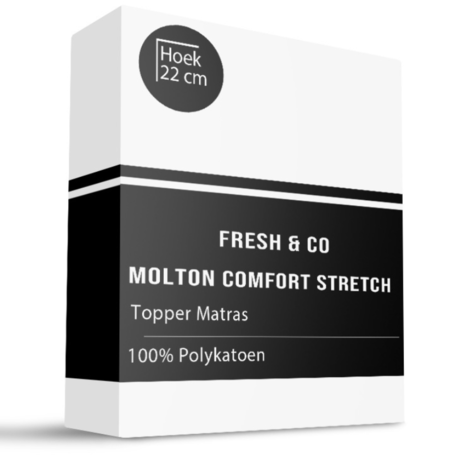Molton Hoeslaken Comfort Stretch - Topper 