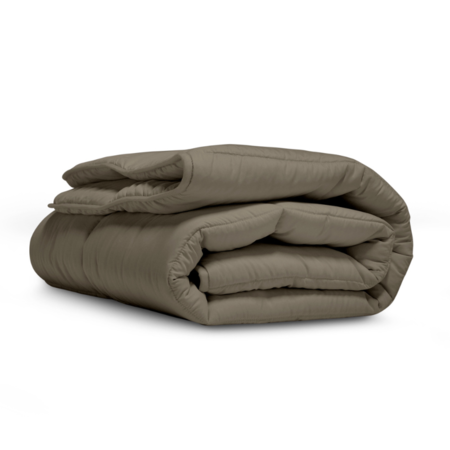 Easy Dekbed Stone Washed - Bruin/Taupe