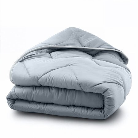 Easy Dekbed - Luxe Dekbed en Overtrek in één!  - Grijs