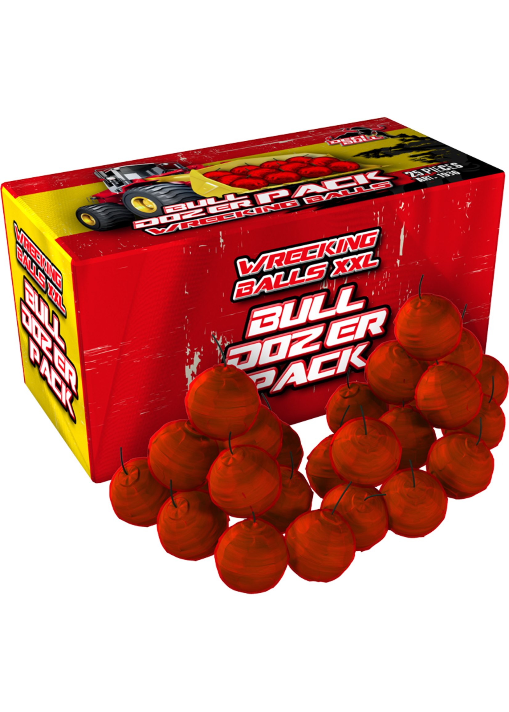 Vuurwerktotaal Wreckling Balls Bulldozer Pack