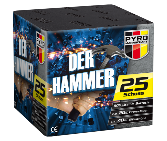 Der Hammer 25 schuss