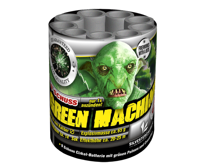 Green Machine 9 schuss