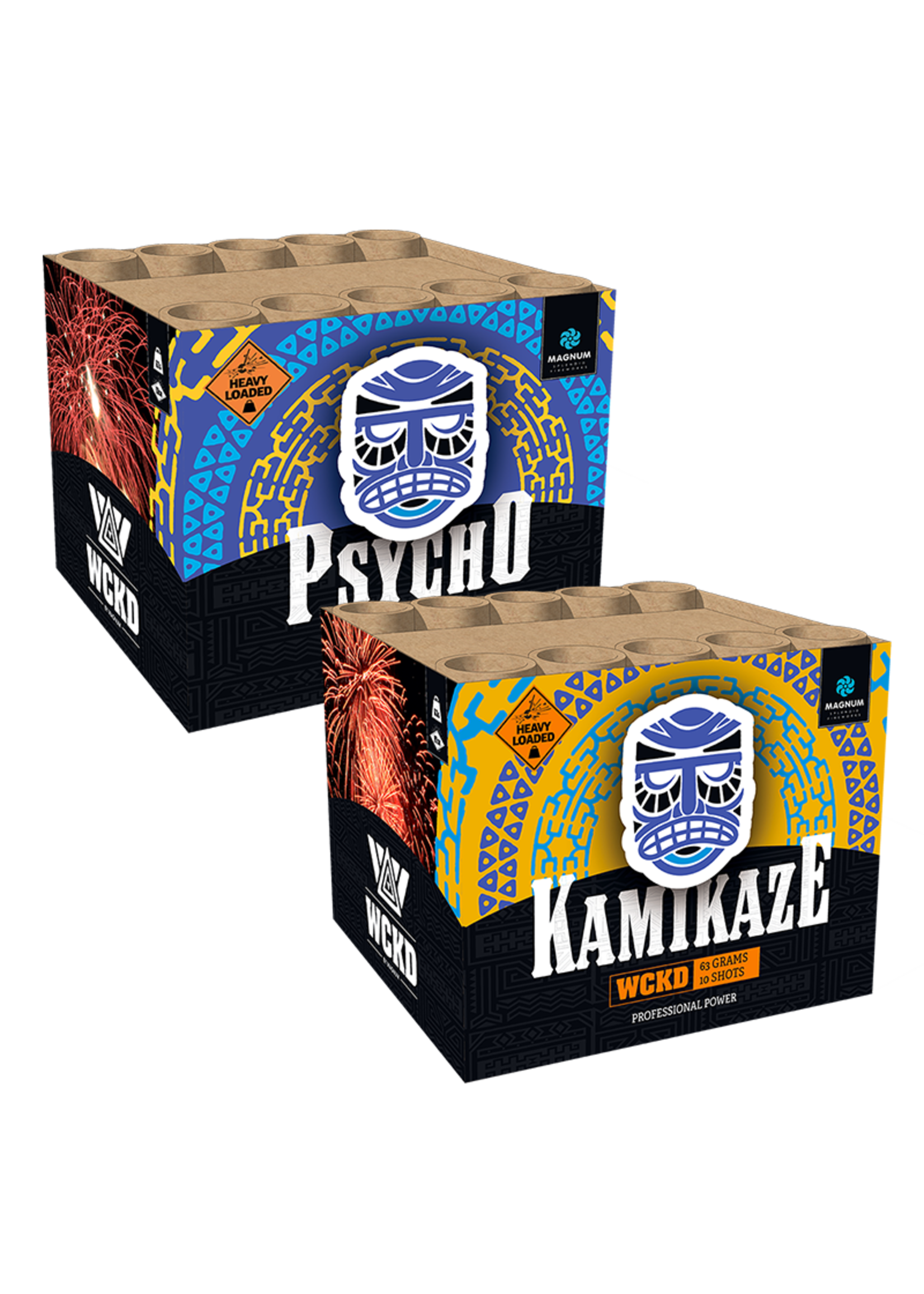 Magnum  Psycho & Kamikaze 1 plus 1 gratis!