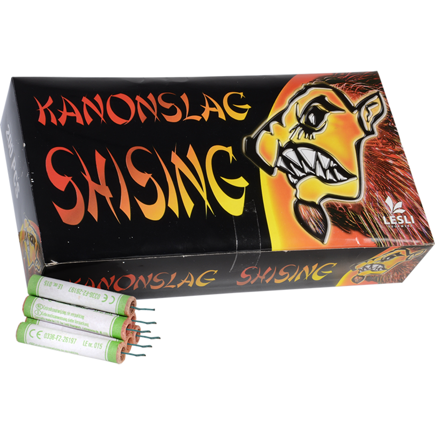Lesli Vuurwerk Kanonslag Shising/Lion