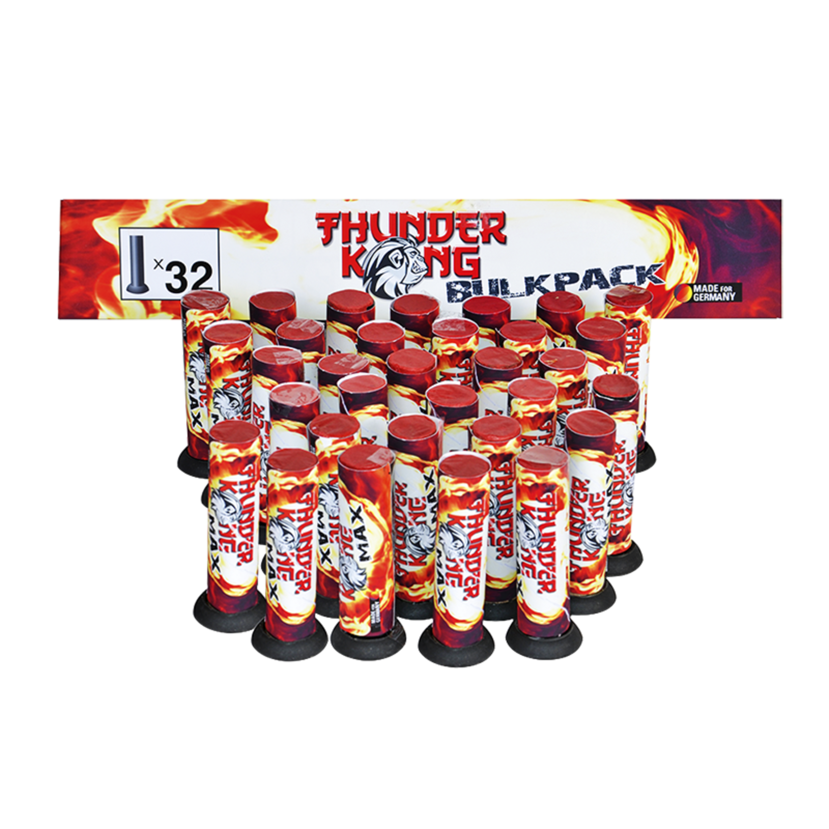Lesli Vuurwerk  Thunder Kong Bulkpack 32 stuks