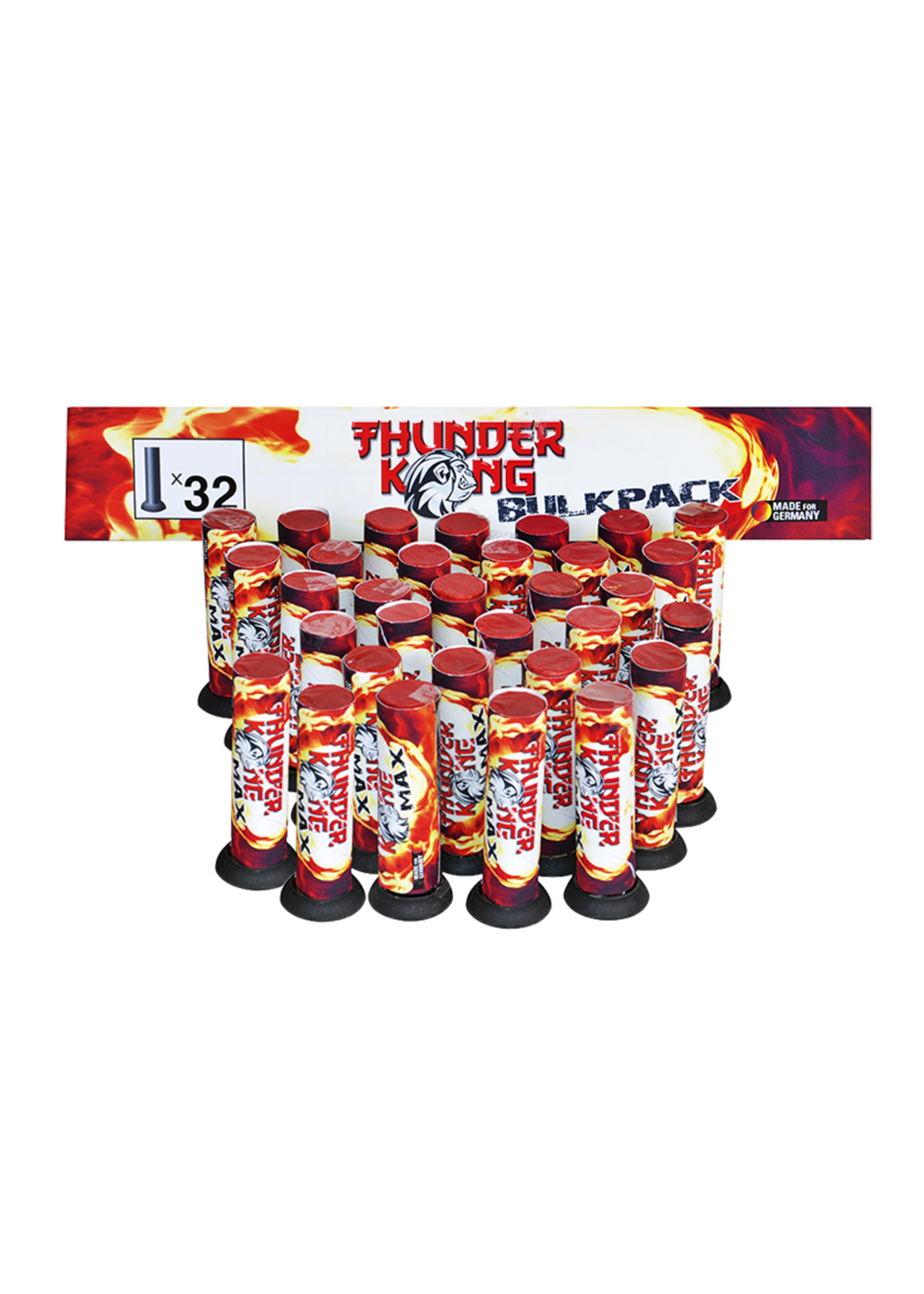 Lesli Vuurwerk  Thunder Kong Bulkpack 32 stuks