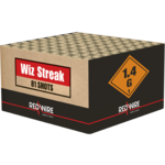 Red Wire Vuurwerk Wiz Streak