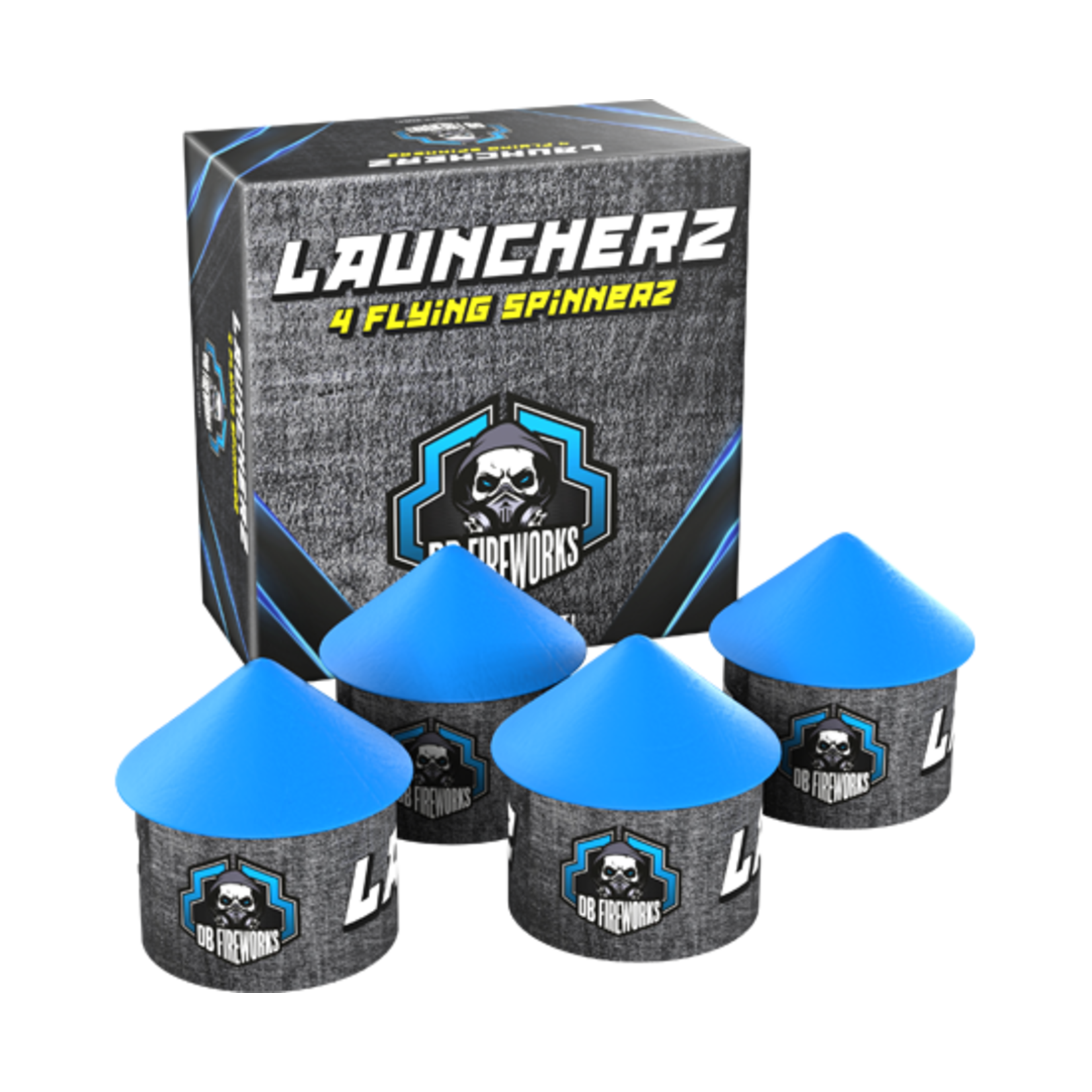 Volt! Vuurwerk Launcherz 4 stuks