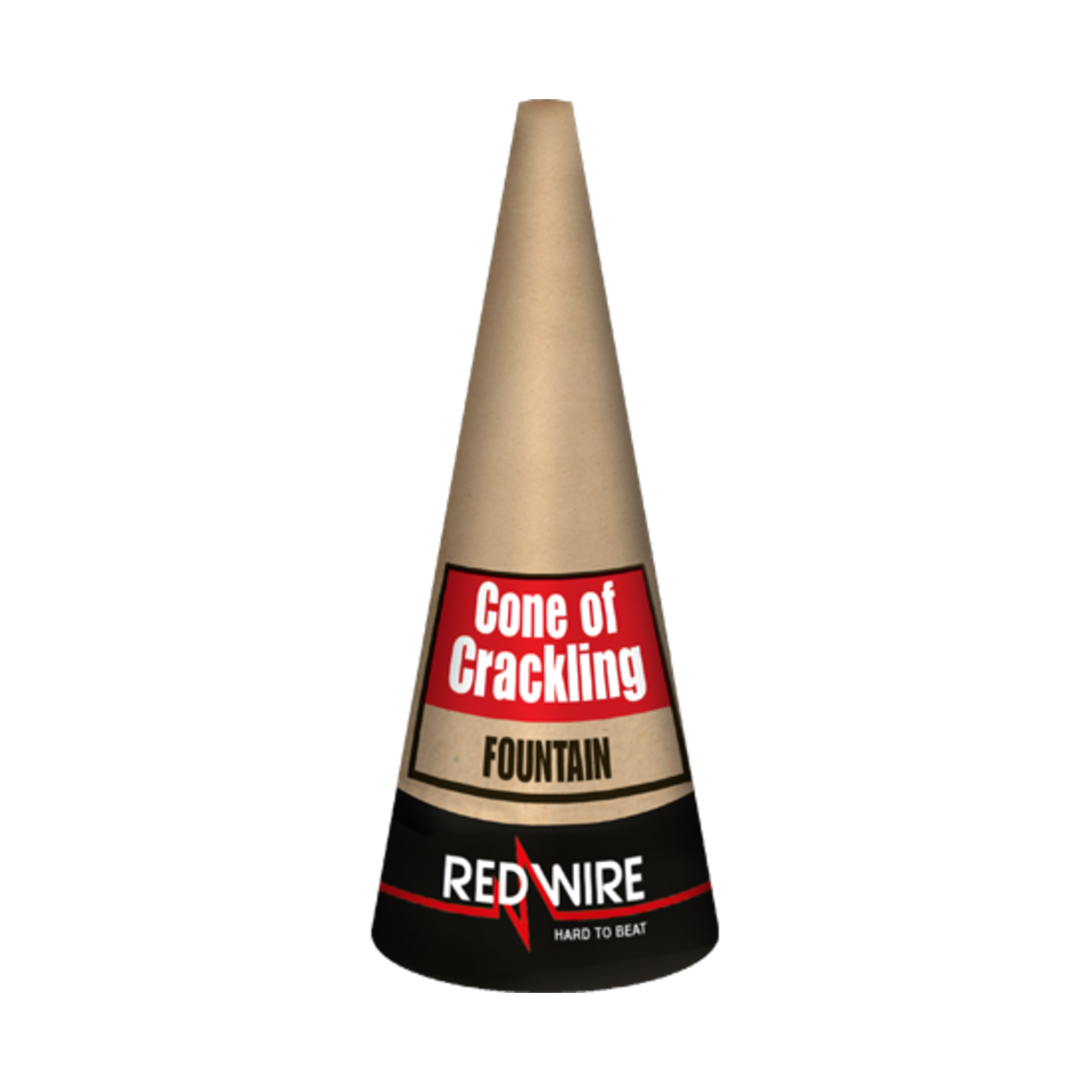 Red Wire Vuurwerk Cone Of Crackling