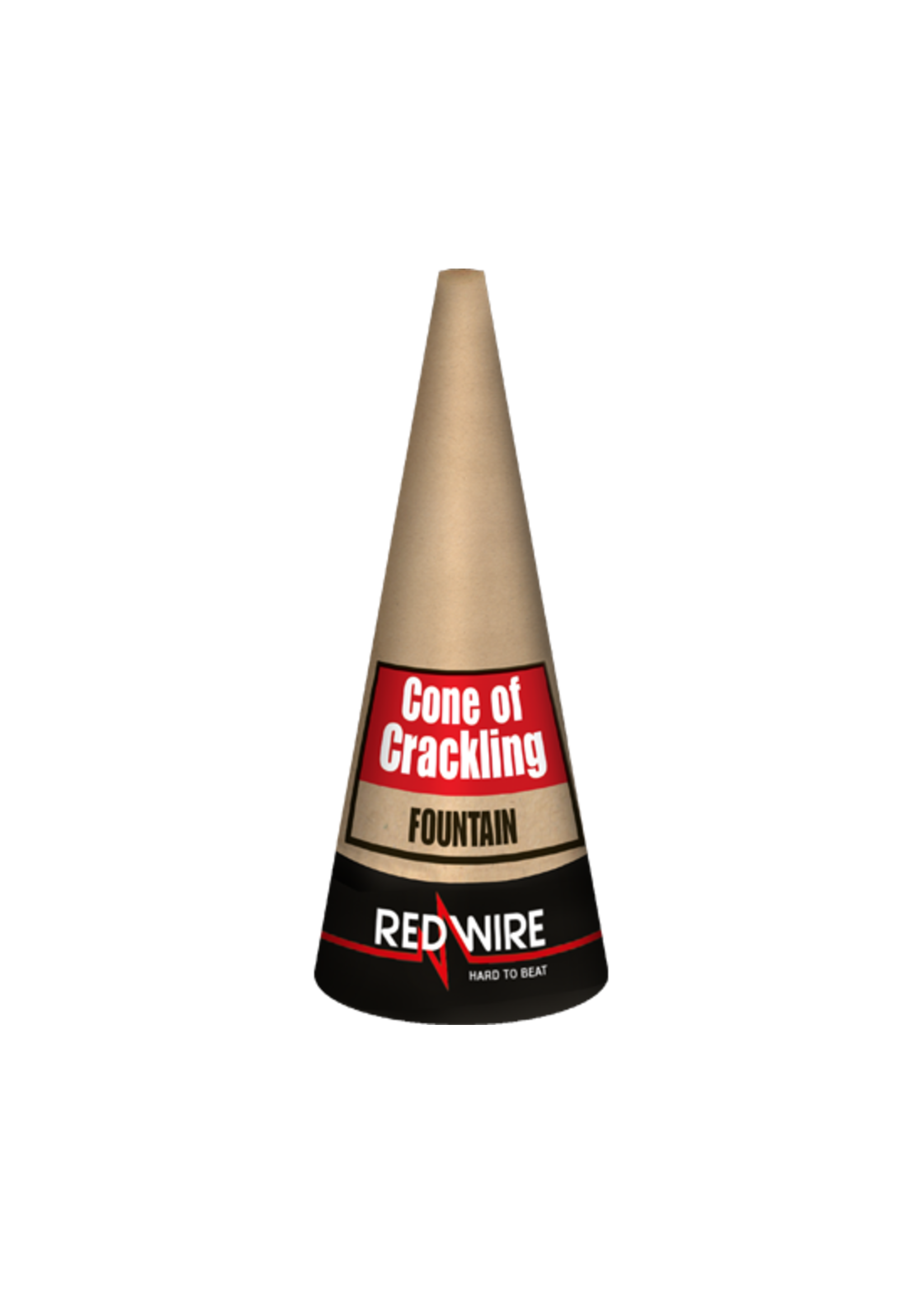 Red Wire Vuurwerk Cone Of Crackling