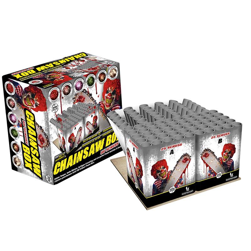 Chainsaw Box 86 shots Vuurwerk Langenberg