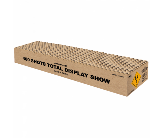 400 Shots Total Display Show