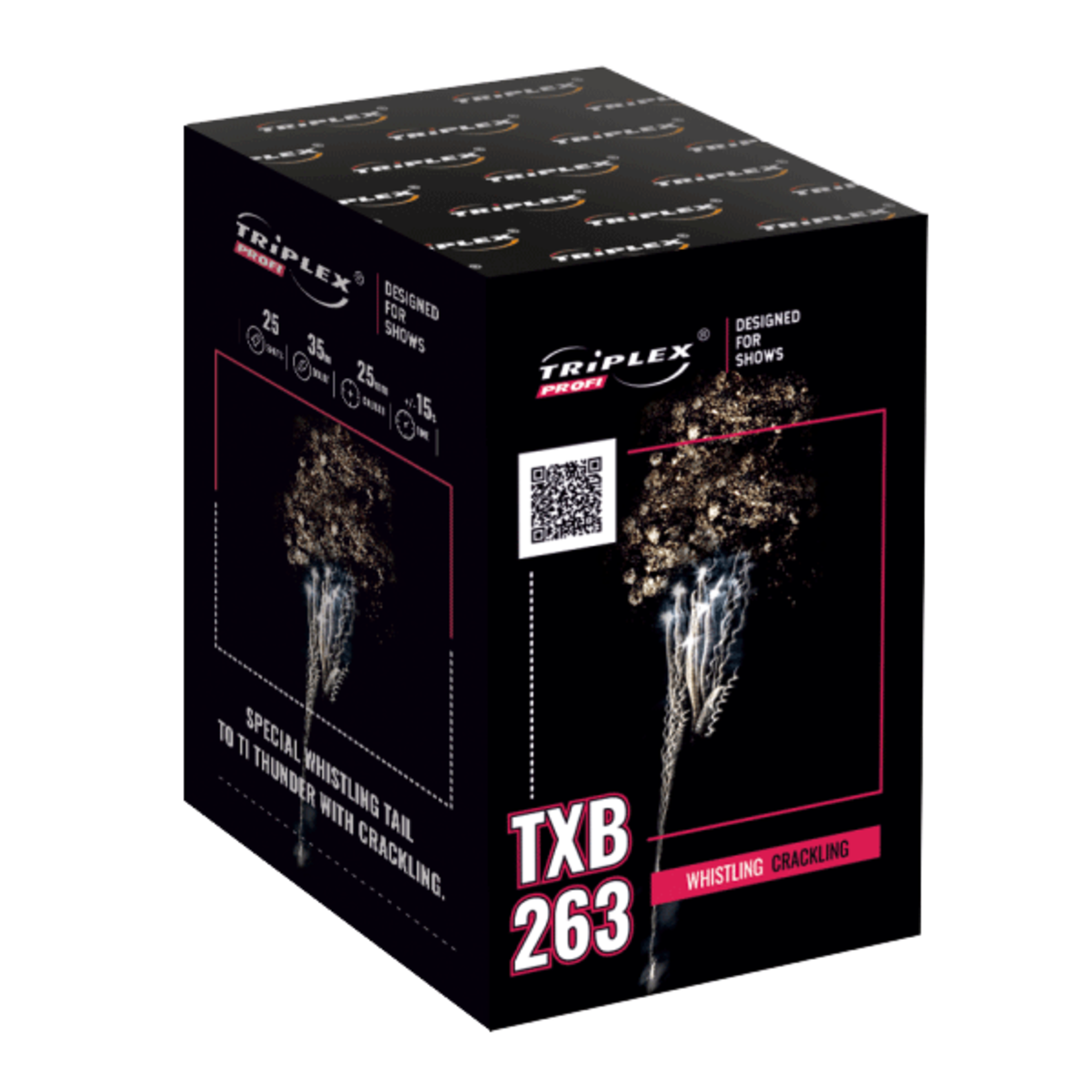 Triplex Fireworks TXB263 Whistling Crackling