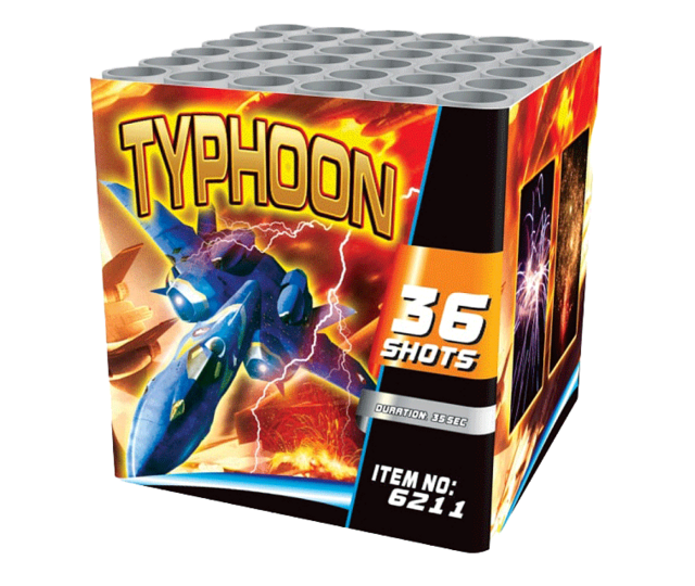 Typhoon 36 shots