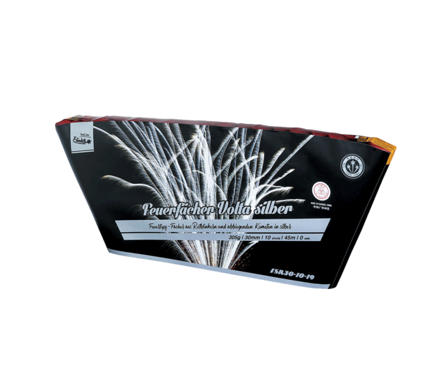 Feuerfächer Volta Silber