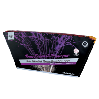 Feuerfächer Volta Purpur