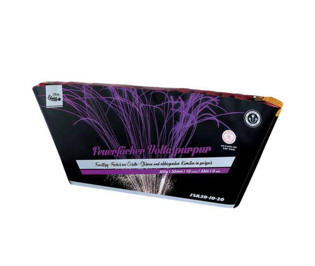 Feuerfächer Volta Purpur
