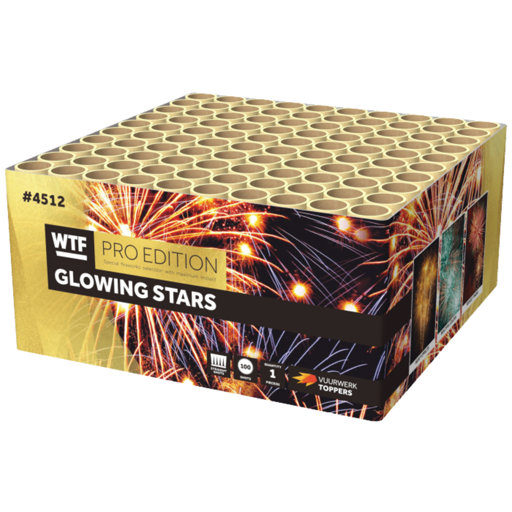 WTF Pro Edition Vuurwerk Glowing Stars
