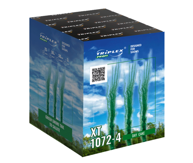 XT1072-4 Day Cake Green