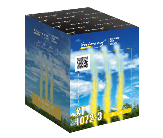 XT1072-3 Day Cake Yellow