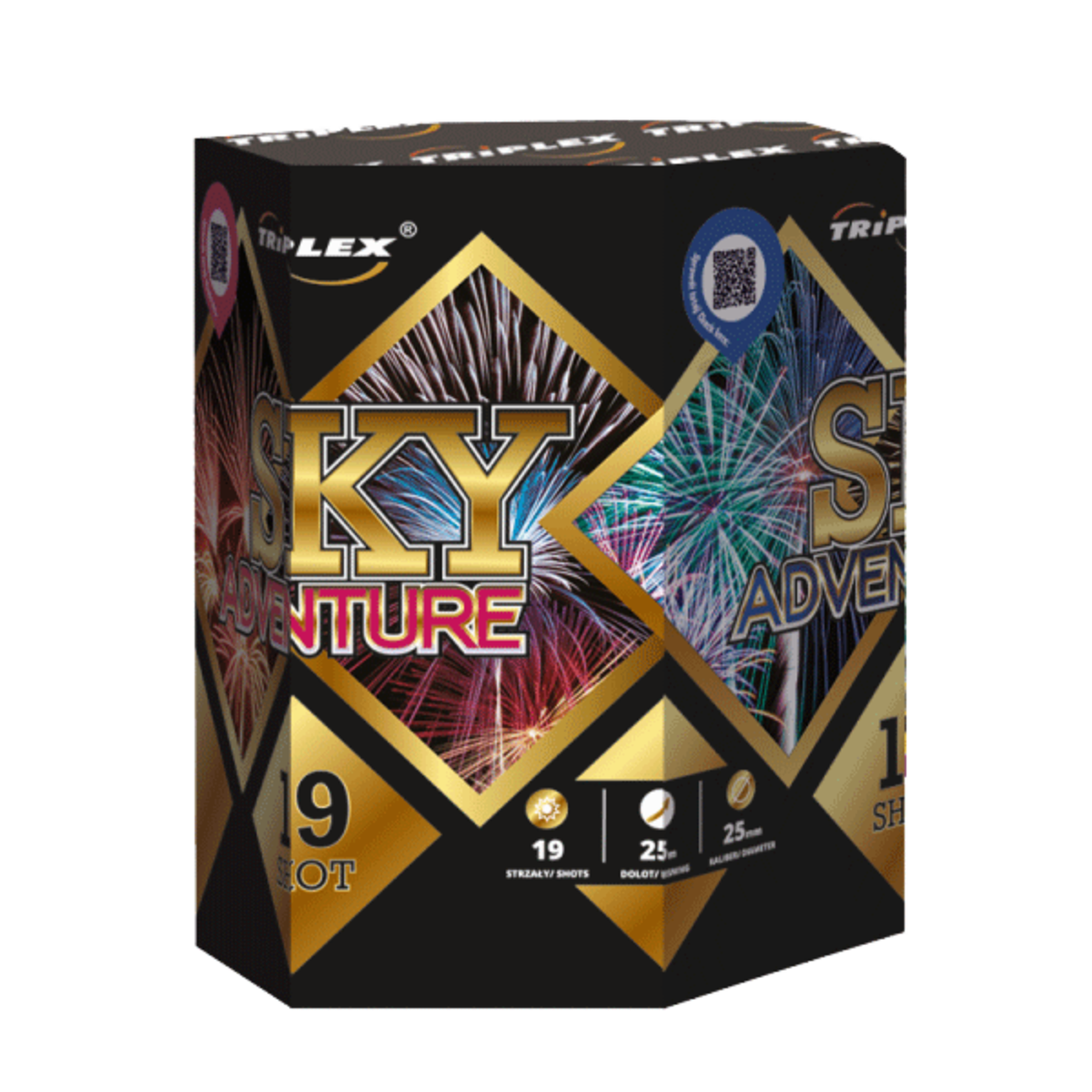 Triplex Fireworks TXB246 Adventure 19 shots