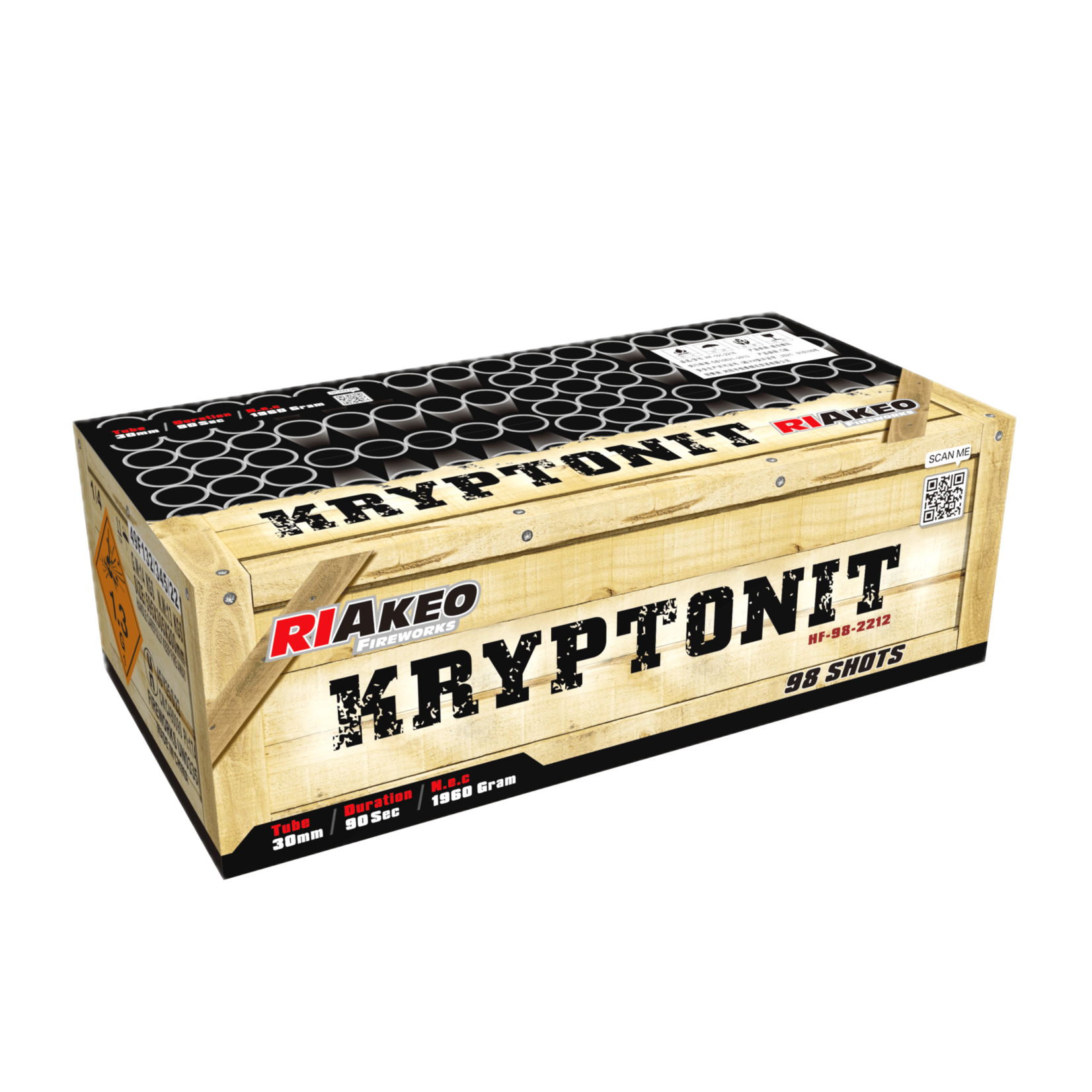 Riakeo Fireworks Kryptonit 98 Shots
