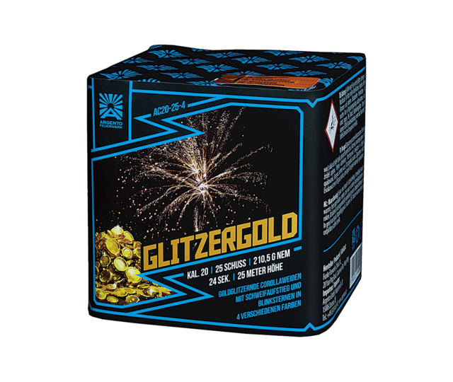 Glitzergold 25 Shots