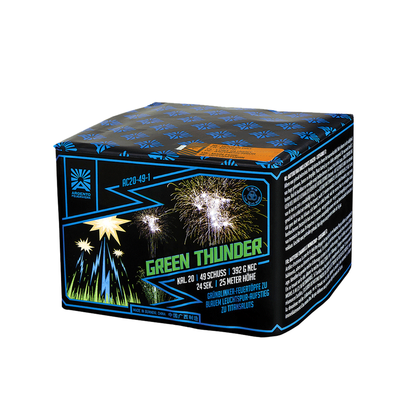 Argento Vuurwerk Green Thunder 1.3G