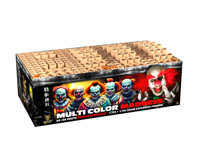 Multi Color Madness 172 schuss