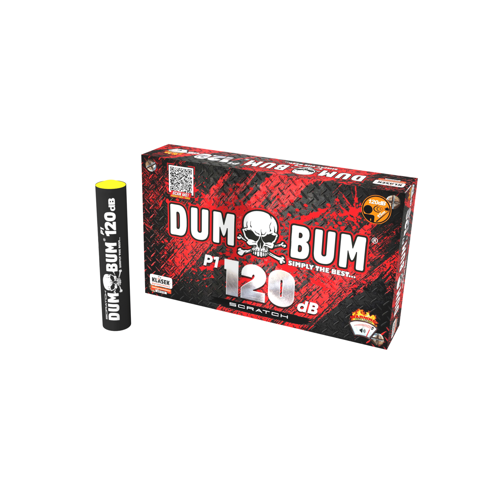 DumBum 120db P1 Scratch Head