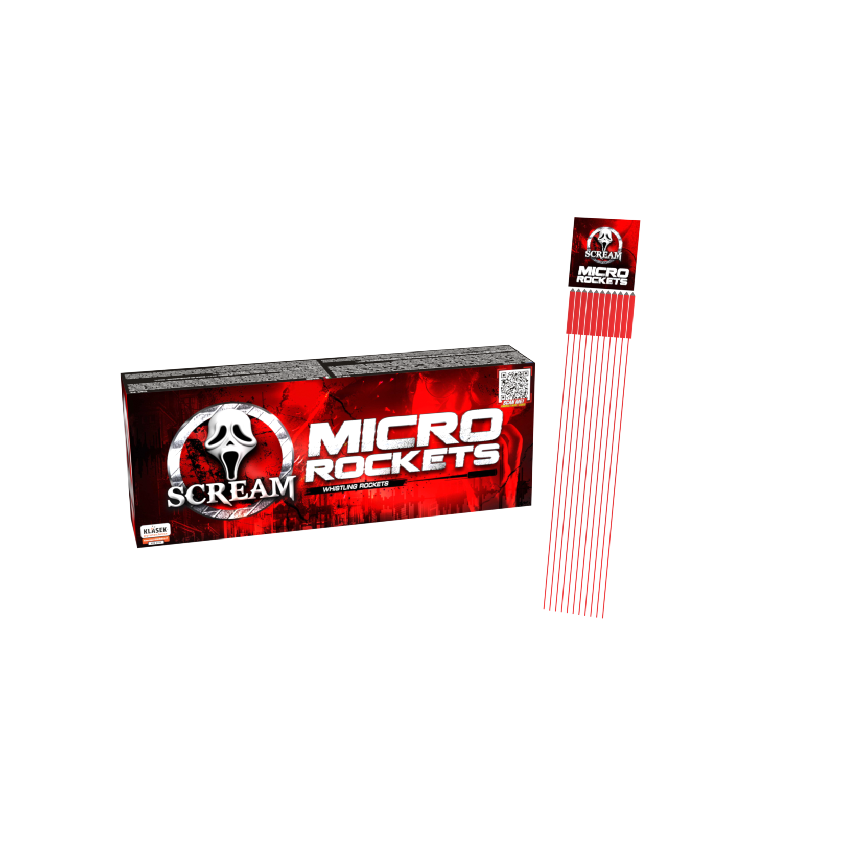 Scream Rocket Micro 12 stuks