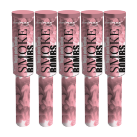 Smoke Light Pink With Handel 5st. T1