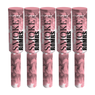 Smoke Light Pink With Handel 5st. T1
