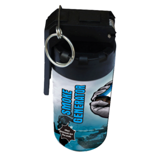 Smoke Blue Can 15CM P1