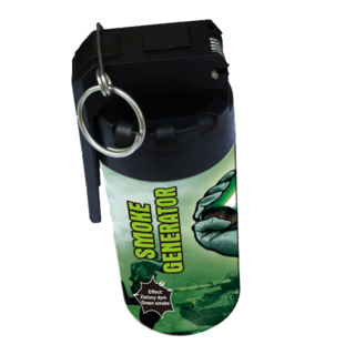 Smoke Green Can 15CM P1