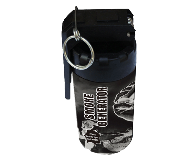 Smoke Black Can 15CM P1